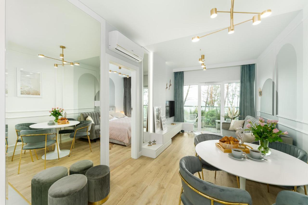 Apartament Baltic View 21 Z Widokiem Na Morze Ustronie Morskie Exterior foto
