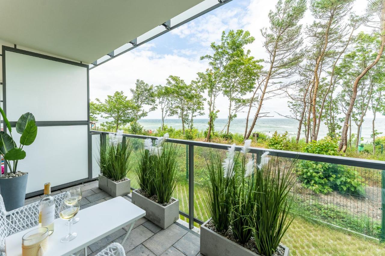 Apartament Baltic View 21 Z Widokiem Na Morze Ustronie Morskie Exterior foto