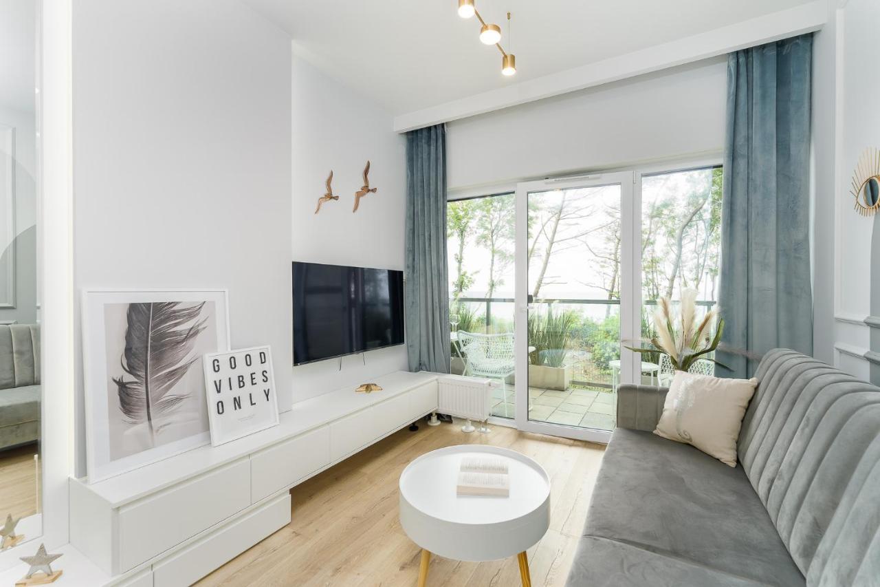 Apartament Baltic View 21 Z Widokiem Na Morze Ustronie Morskie Exterior foto